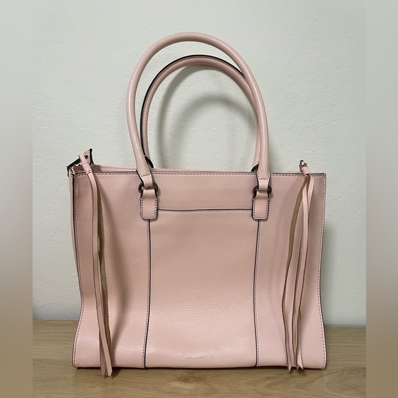 Rebecca Minkoff Pink Tumbled Leather Purse - Picture 1 of 6